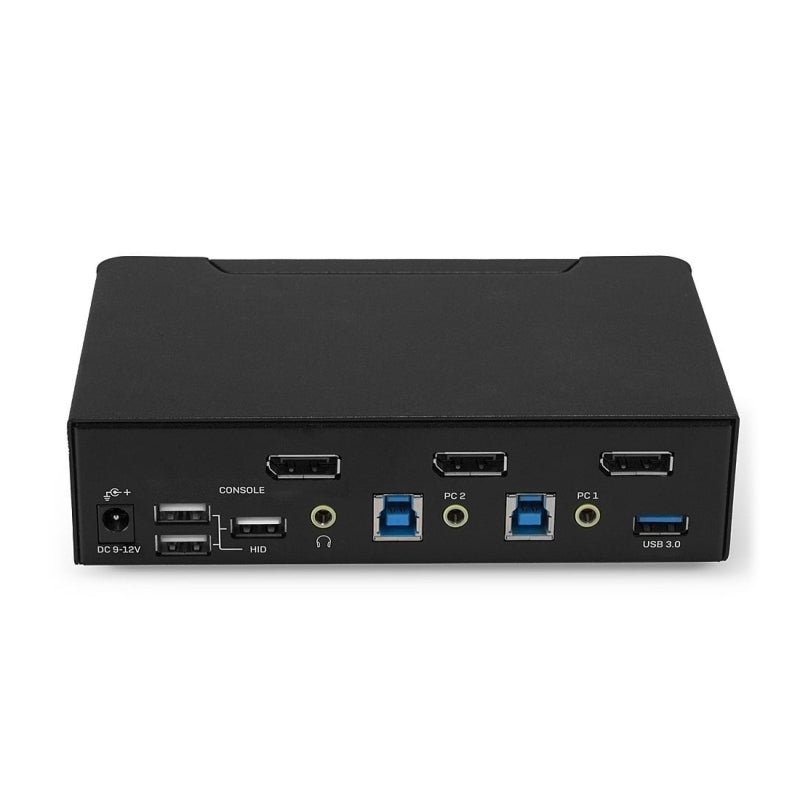 Lindy 2 Port DisplayPort 1.4 / USB 3.0 & Audio KVM Switch