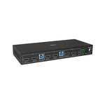 Lindy 2 Port Dual Head HDMI 4K60, USB 3.0 KVM Switch
