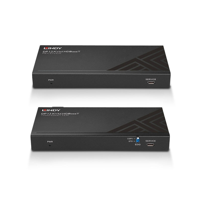 Lindy 150m Cat.6 DisplayPort 1.2 USB IR & RS-232 HDBaseT KVM Extender