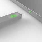 Lindy USB-C Port Blockers & Key - 4 Pack (Green)