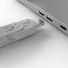 Lindy USB-A Port Blocker Key, Green