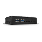 Lindy 4 Port USB 3.2 Gen 2 Industrial Hub, Metal Case