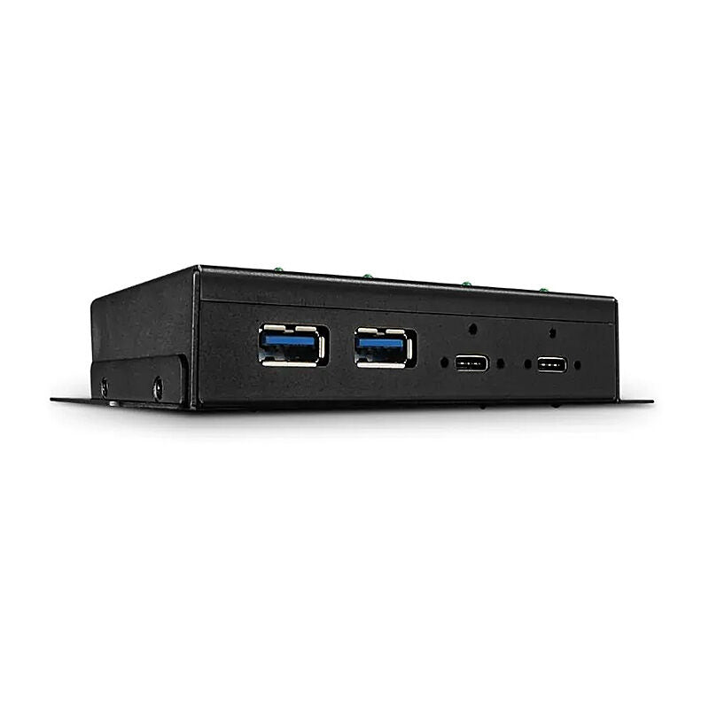 Lindy 4 Port USB 3.2 Gen 2 Industrial Hub, Metal Case