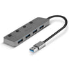 Lindy USB-A 3.0 - 4 Port Hub with On/Off Switches