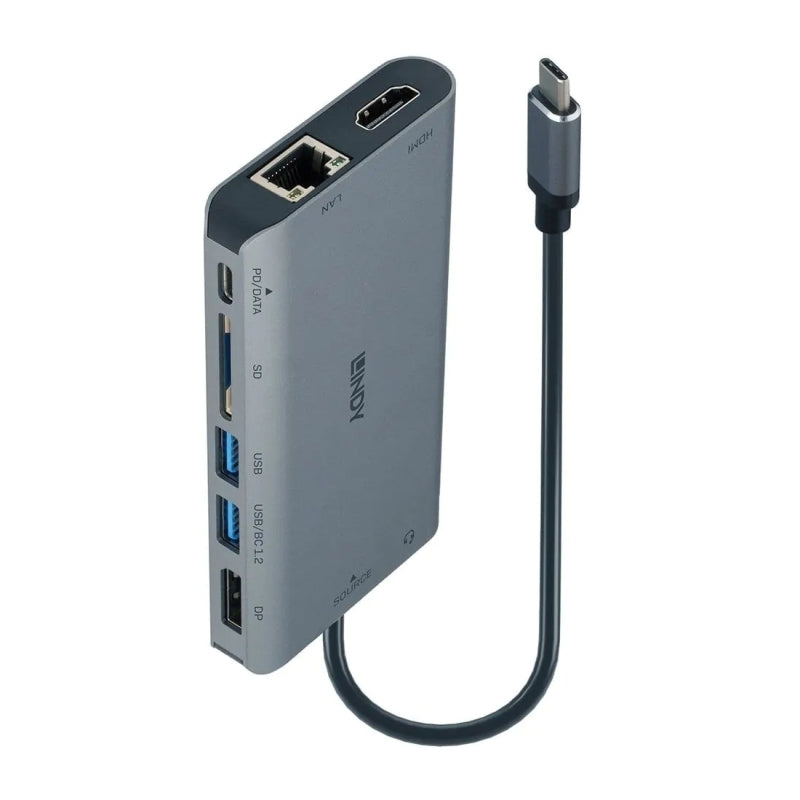Lindy DST-Mini XT USB-C Mini Laptop Dock (HDMI | DisplayPort)