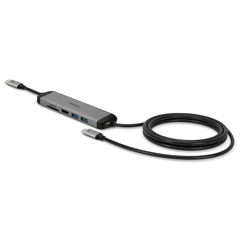 Lindy DST-Micro 140 USB-C Micro Laptop Dock (4K HDMI)