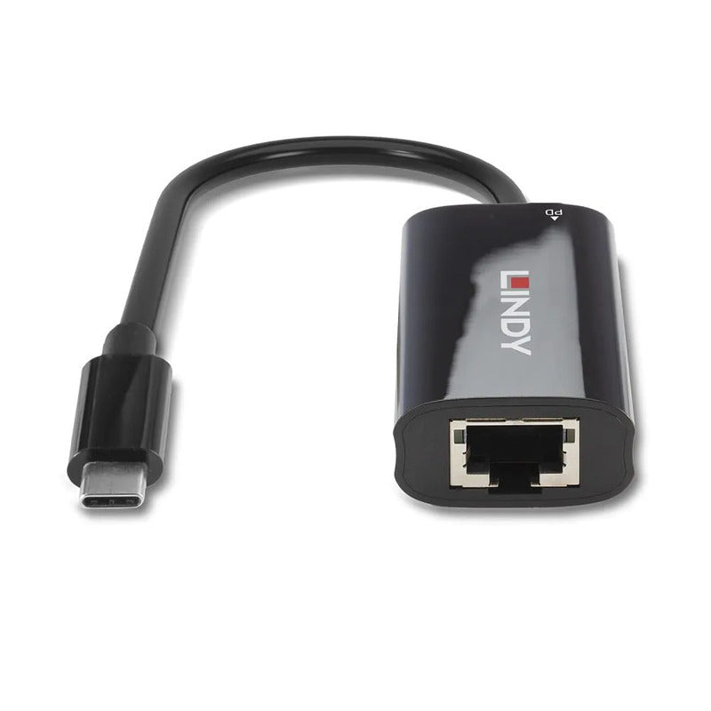 Lindy USB 3.2 Gigabit Ethernet Converter, Power Delivery
