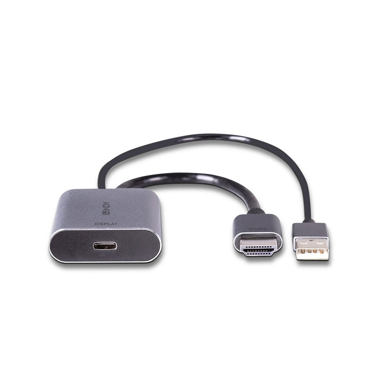Lindy HDMI to USB-C Coverter with USB Power