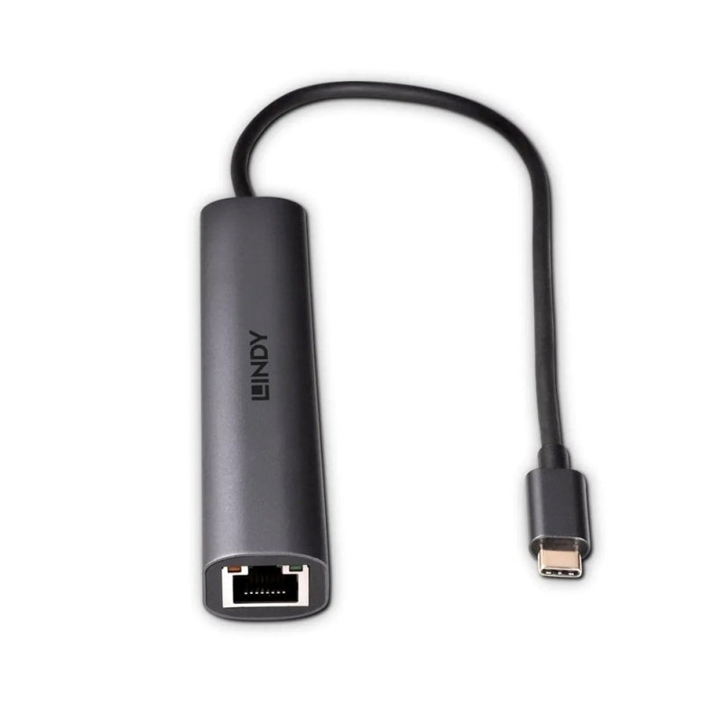 Lindy 3 Port USB-C 3.2 Gen 2 Hub with Gigabit Ethernet