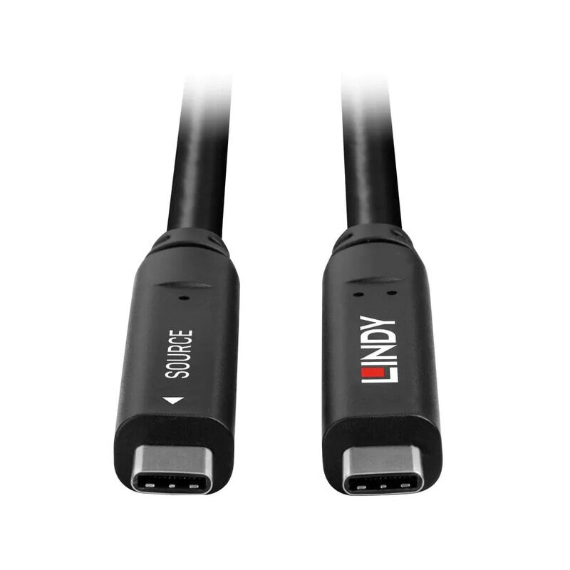 Lindy 15m USB 3.2 & DP Cable