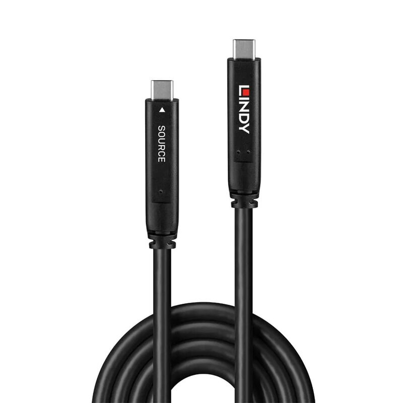 Lindy 15m USB 3.2 & DP Cable