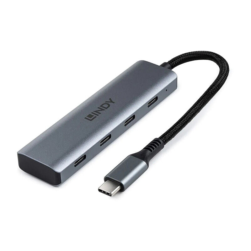 Lindy 4 Port USB 3.2 Gen 2 Type C Hub