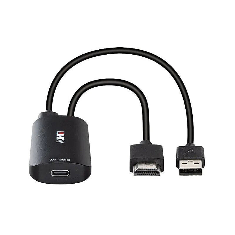 Lindy HDMI to USB Type C Converter with USB Power