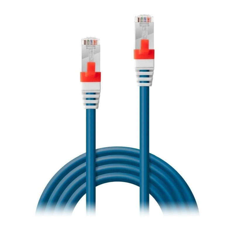 Lindy 1m CAT.6A S/FTP LSZH Gigabit Ethernet Cable - Blue