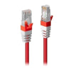 Lindy 1m CAT.6A S/FTP LSZH Gigabit Ethernet Cable - Red - Soundz Store AUSTRALIA