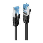 Lindy 0.5m CAT.6A S/FTP LSZH Network Cable Black