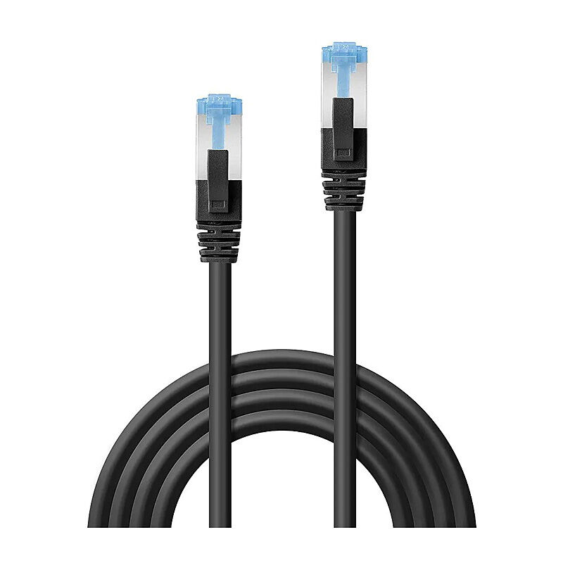 Lindy 0.5m CAT.6A S/FTP LSZH Network Cable Black