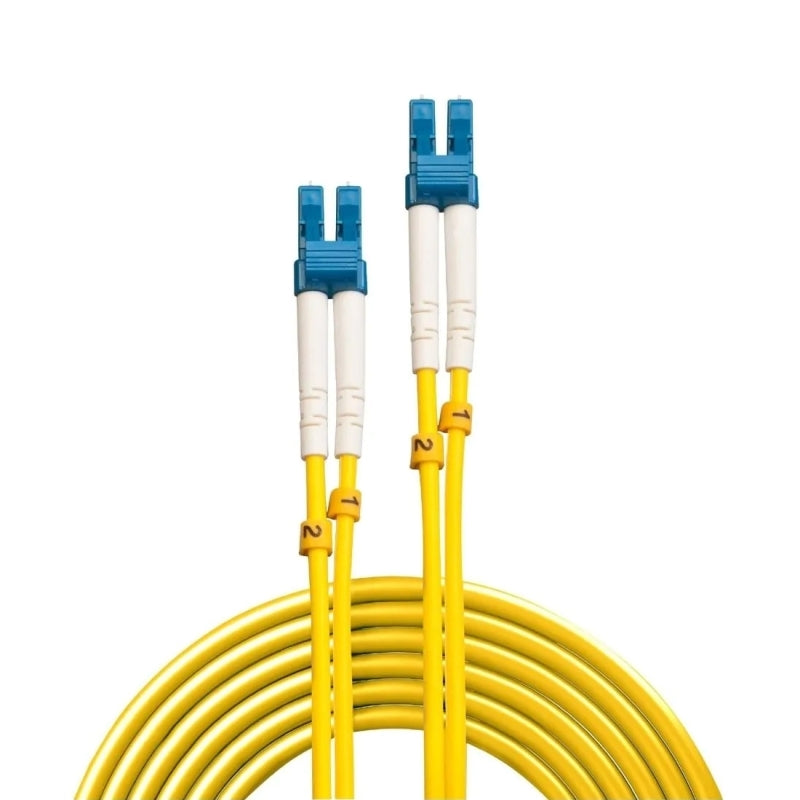 Lindy 1m Fibre Optic Cable LC-LC 9/125um OS2 - Yellow