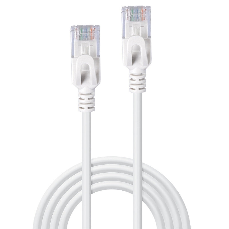Lindy 0.5m Cat.6A U/UTP LSZH Ultra Slim Network Cable - Grey