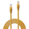 Lindy 0.3m CAT.6 U/UTP Gigabit Ethernet Cable - Yellow - Soundz Store AUSTRALIA