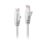 Lindy 0.5m CAT.6 U/UTP Gigabit Network Cable - White - Soundz Store AUSTRALIA