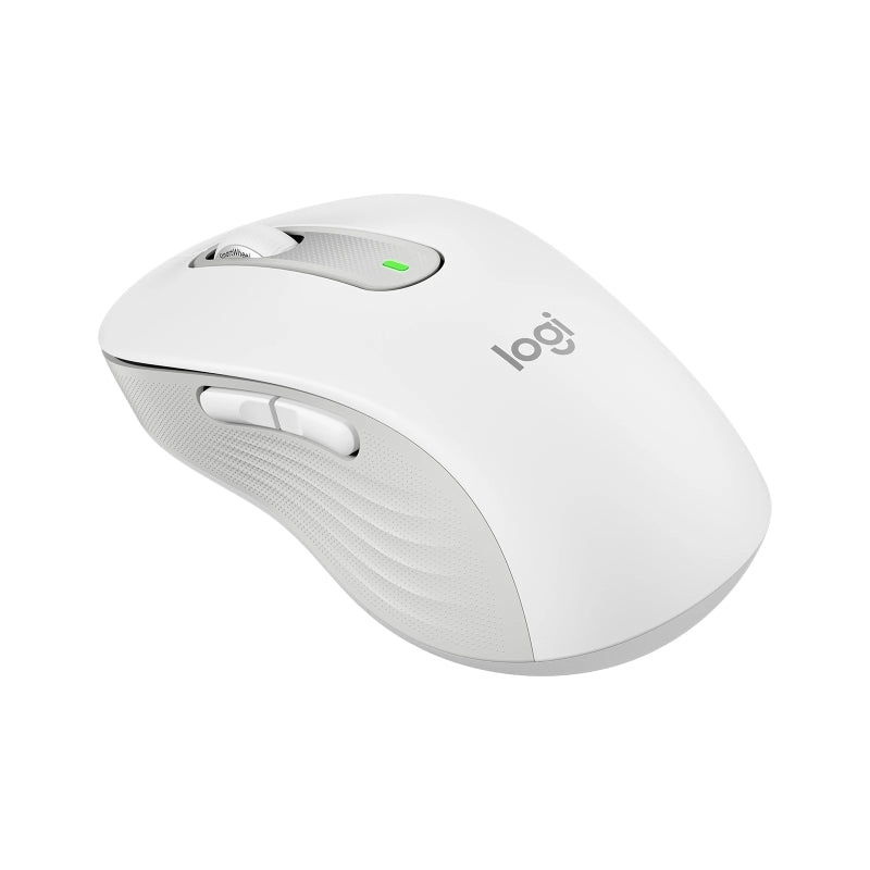 Logitech M650 Signature Wireless Mouse - White (Large)