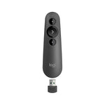 Logitech R500s Laser Presentation Remote with In-built Laser Pointer - Graphite