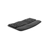 Logitech Wave Keys Wireless Ergonomic Keyboard (Graphite)