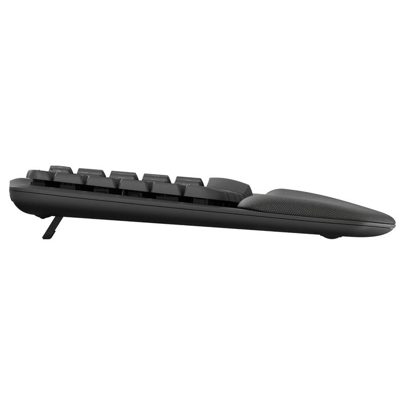 Logitech Wave Keys Wireless Ergonomic Keyboard (Graphite)