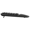 Logitech Wave Keys Wireless Ergonomic Keyboard (Graphite)