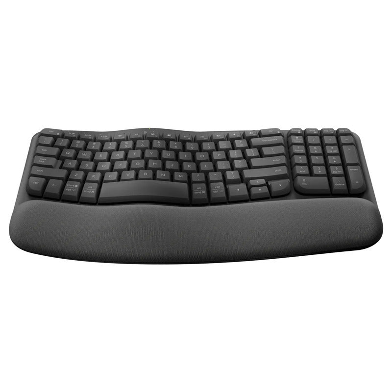 Logitech Wave Keys Wireless Ergonomic Keyboard (Graphite)