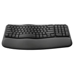 Logitech Wave Keys Wireless Ergonomic Keyboard (Graphite)
