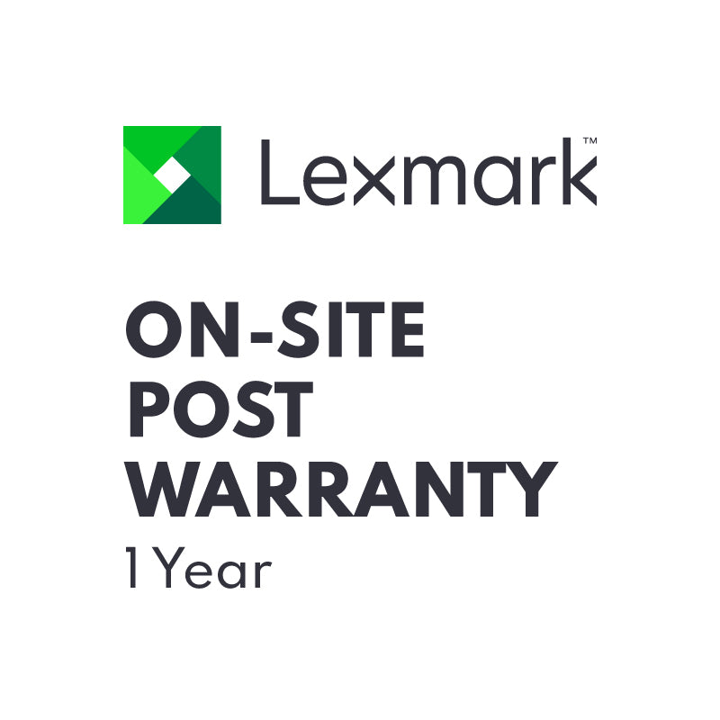 Lexmark 1yr Onsite Post Warrant