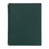 Mbg D/Book A4 Refilbl Dk Grn