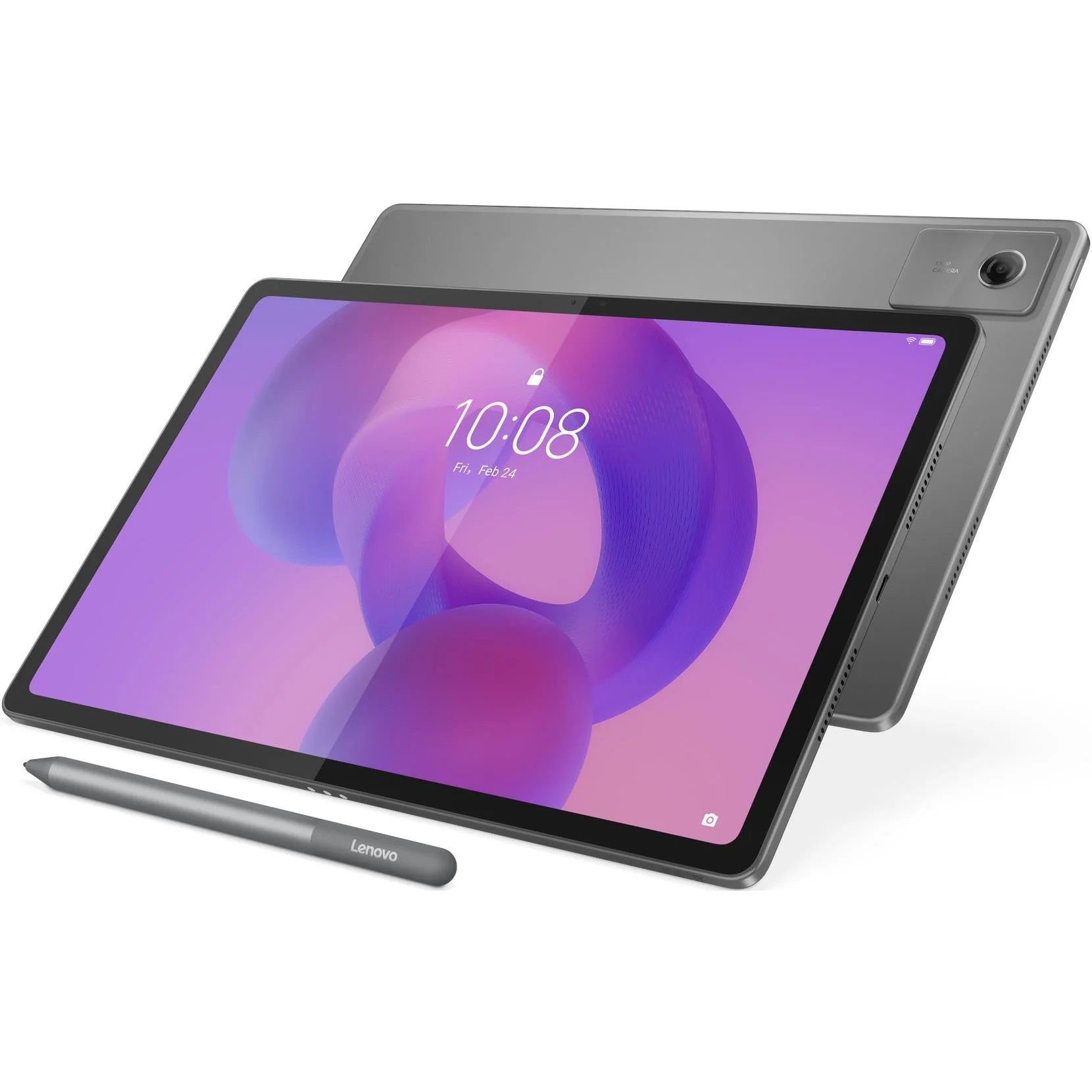 Lenovo Idea Tab Plus Wi-Fi 12' 2.5K 12GB/256GB Paper Like Tablet With Pen - Luna Grey(ZAG70045AU)*AU STOCK*, 13MP/8MP, 10200mAh, 1 Year Warranty