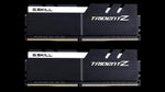 G.SKILL F4-3200C16D-32GTZKW 32GB (2 x 16GB)/ DDR4 3200 MT/ XMP 2.0/Timings 16-18-18-38/ Voltage 1.35V/Trident Z