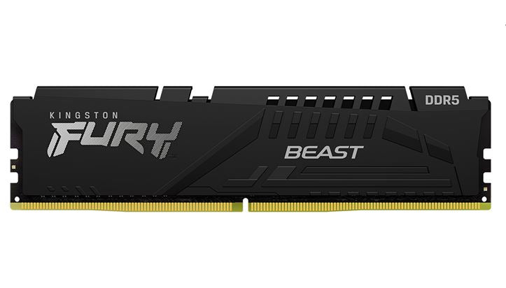 Kingston 16GB (1x16GB) DDR5 UDIMM 5600MHz CL40 FURY Beast Black XMP Gaming PC Desktop Memory - Ex-demo(box damaged only)