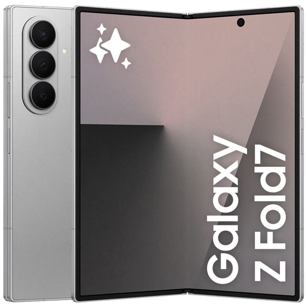 Samsung Galaxy Z Fold7 5G 512GB - Silver Shadow *AU STOCK*, 8.0', QXGA+, 120Hz, 12GB/512GB, 200MP/10MP, Single+ eSIM, 4400mAh, 2 Years Warranty5g