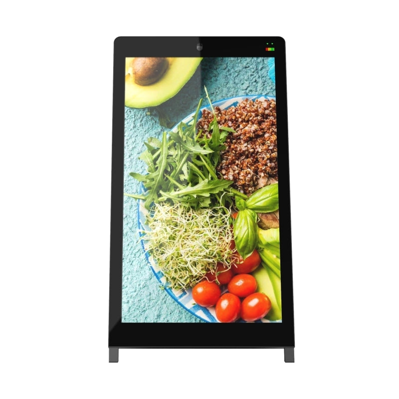 Mitsumaru 43'' Mobile Outdoor IP55 Digital Signage A-Frame Display - 1080p