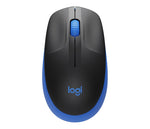 Logitech M190 Full-Size Wireless Mouse - BLUE from up to 10 meters away 1000 dpi,  ONE AA- 18 months of worry-free usage