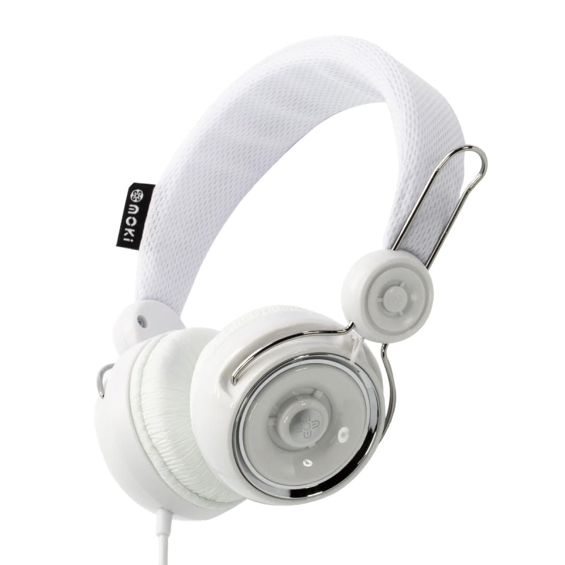 Moki Life Drops Wired Headphones - White - Soundz Store AUSTRALIA