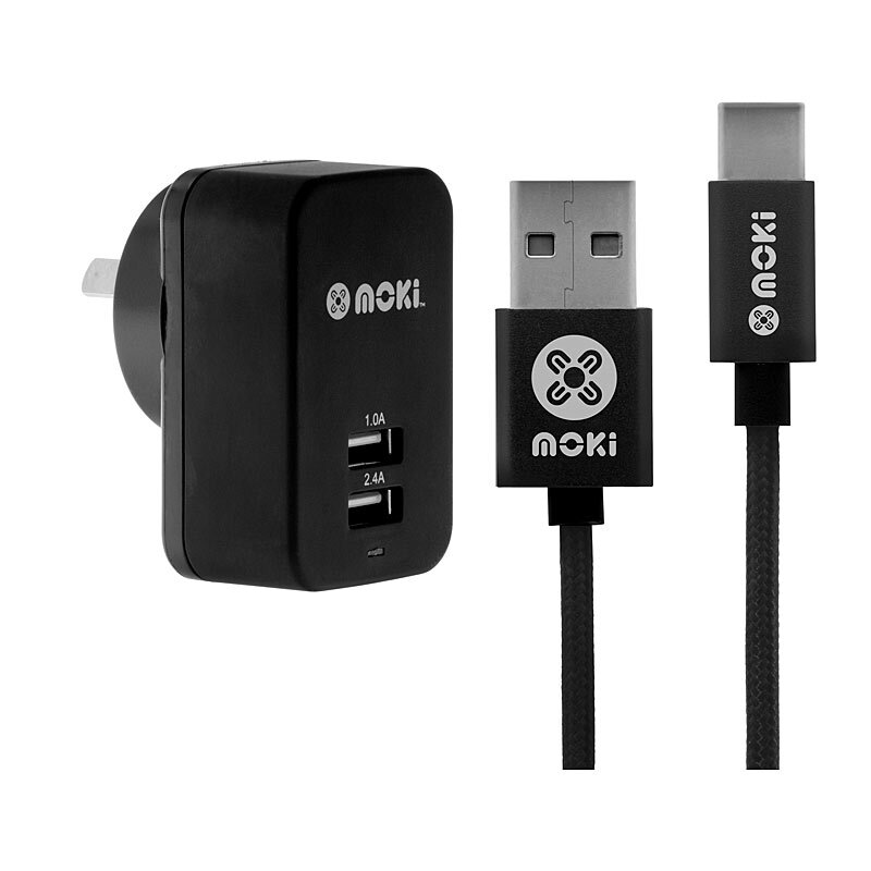 Moki C SynCharge Cable &amp; Wall