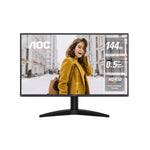 AOC 24B36X 23.8': IPS, FHD 144Hz, 0.5ms MPRT, 300 nits, 1500:1, sRGB 123%, HDMI 1.4 & DP 1.4, tilt stand, VESA 100×100, 18W, 2.52kg w/ stand