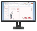 LENOVO ThinkVision E24-40 23.8'/24' 100Hz FHD IPS Monitor 1920x1080 16:9 4ms Height Adjust Tilt Pivot Swivel HDMI DP VGA Speakers VESA