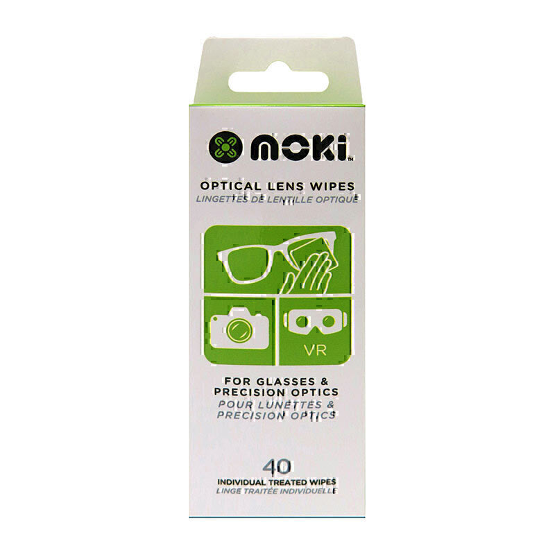 Moki Optical Lens Wipes 40 Pk - Soundz Store AUSTRALIA