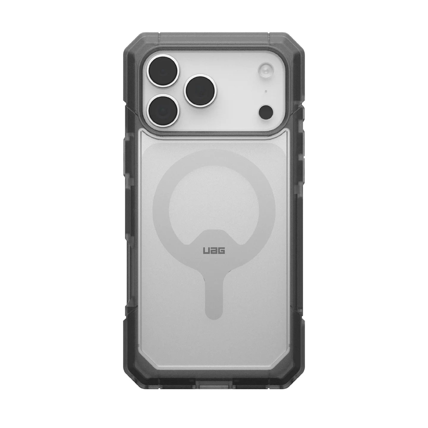 UAG Trooper MagSafe New Apple iPhone Pro 2026 / iPhone 17 Pro (6.3') Rugged Case - Clear/Ash (114521114G31),10 Years Warranty
