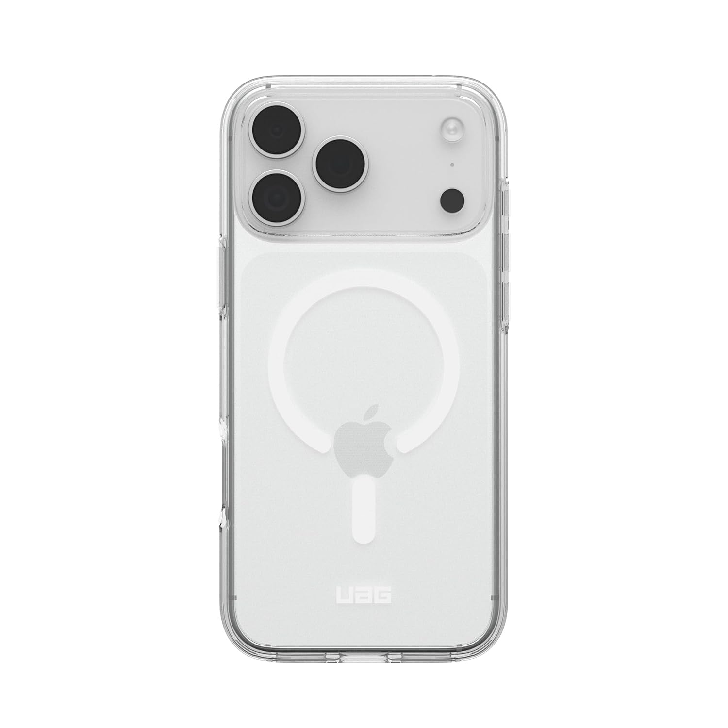 UAG Scout Clear MagSafe New Apple iPhone Pro 2026 / iPhone 17 Pro (6.3') Rugged Case - Ice/White (114558114341), 10 Years Warranty