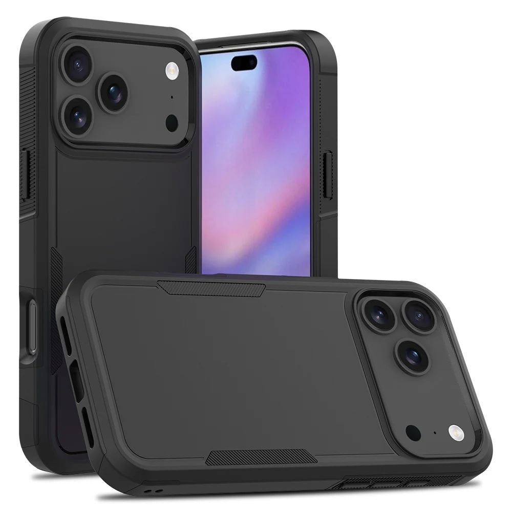 USP Rugged Apple iPhone 17 Pro (6.3')  Armor Light Case Black - No-Slip, Sleek, Drop-Protection, Strong & Durable, 5 Years Warranty