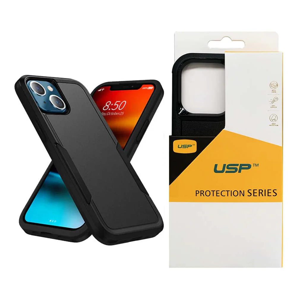 USP Rugged  Apple iPhone 17 Pro Max (6.9') Armor Light Case Black - No-Slip, Sleek, Drop-Protection, Strong & Durable, 5 Years Warranty