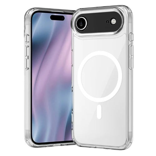 USP Apple iPhone Air (6.5') Clear Rock Shockproof Case with MagSafe - Ultra-thin, Lightweight, Non-slip, Crystal Clear, 5 Years Warranty